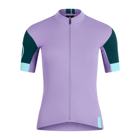 Maillot ENDURA FS260 Femme Manches Courtes Violet