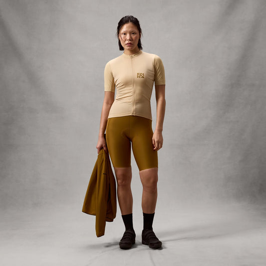 Maillot ENDURA ALLTRACK RIDE Manches Courtes Femme Sand