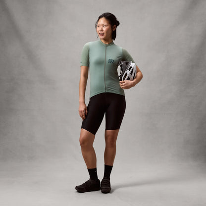 Maillot ENDURA ALLTRACK RIDE Manches Courtes Femme Sage Green