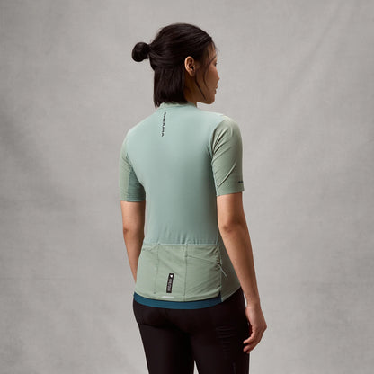 Maillot ENDURA ALLTRACK RIDE Manches Courtes Femme Sage Green