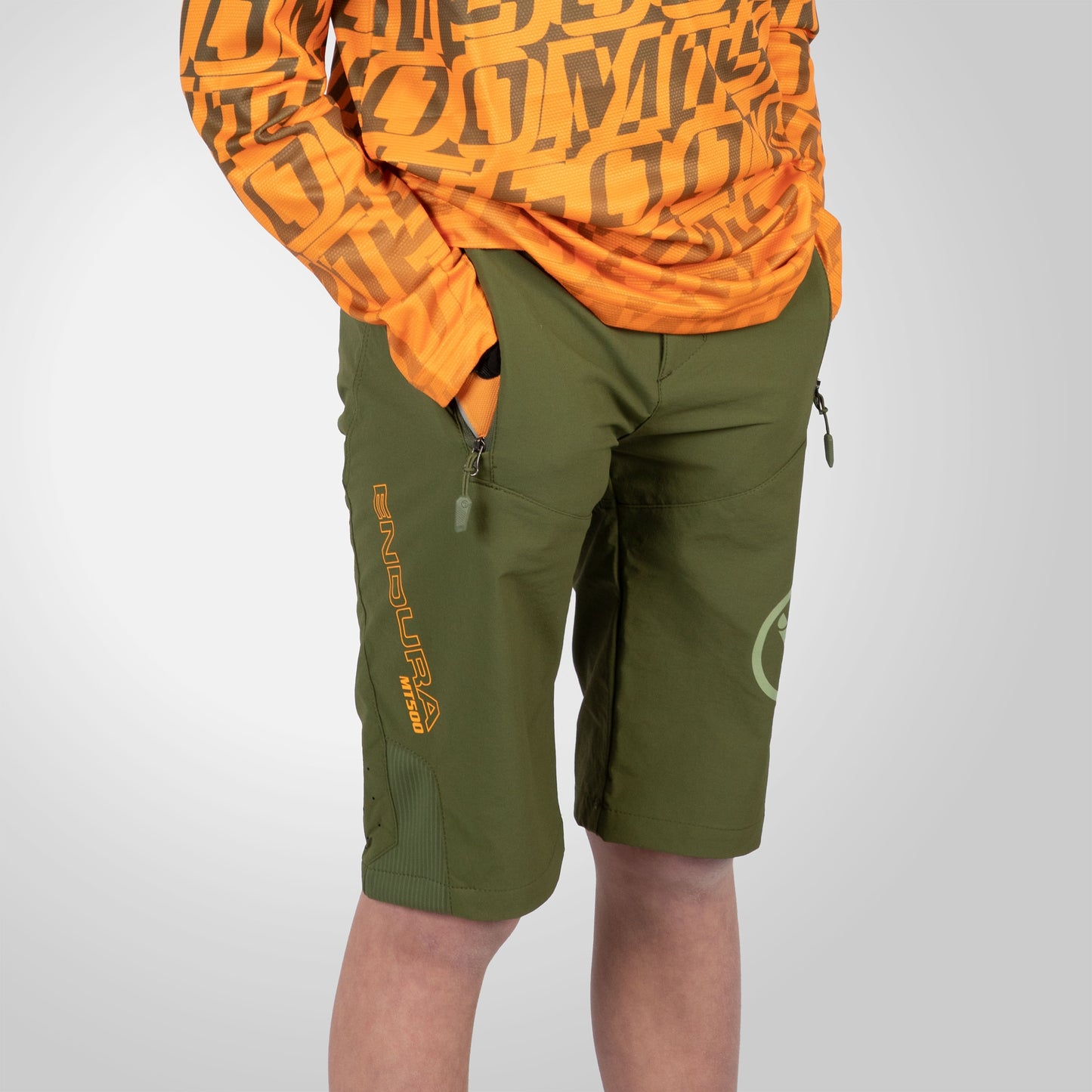 Short ENDURA MT500 II BURNER Junior Kaki