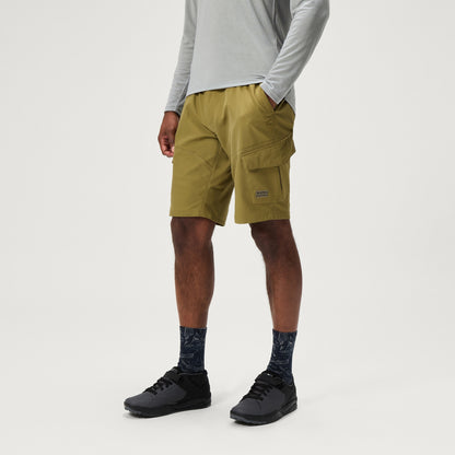Short ENDURA LOOP CARGO Vert Olive
