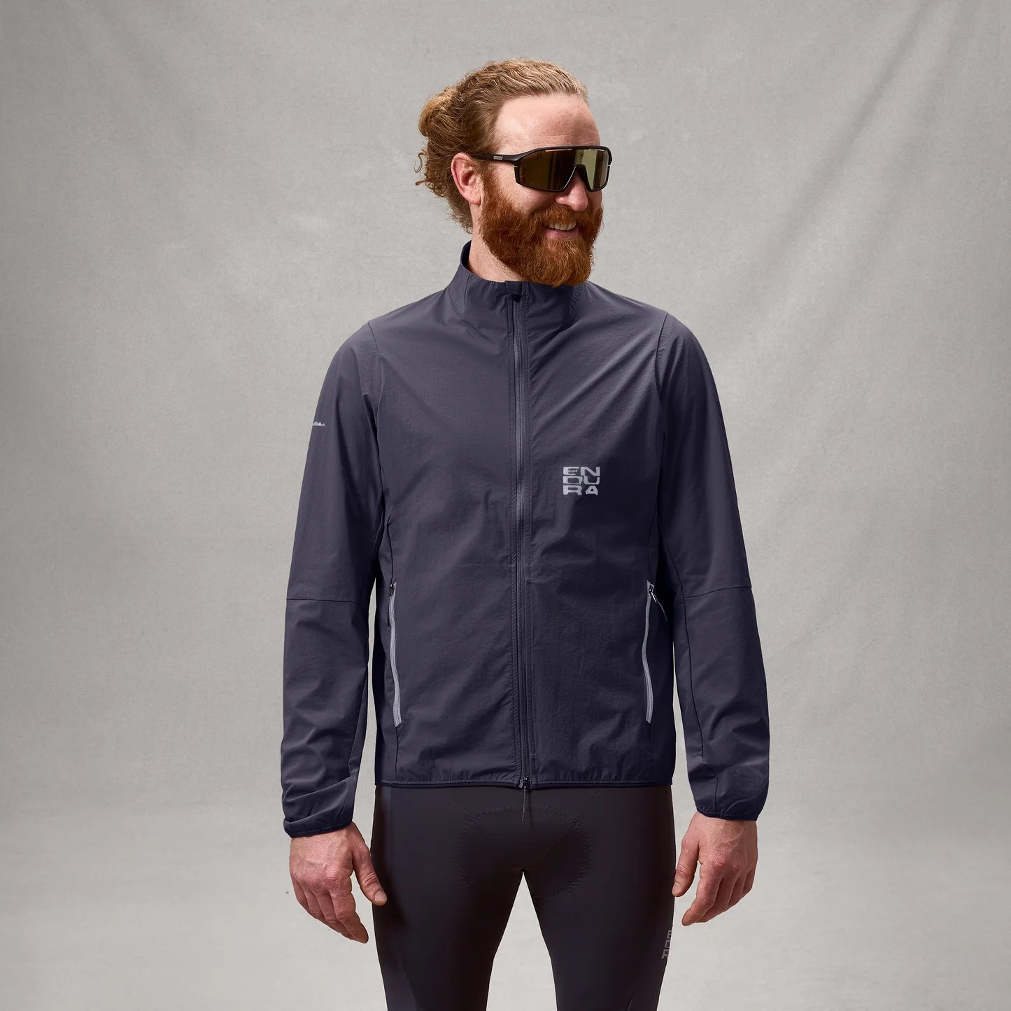 Veste ENDURA ALLTRACK RIDE PACKABLE Carbon Gris