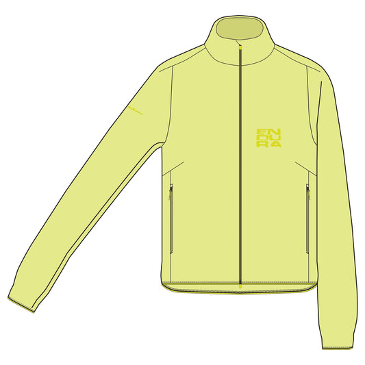 Veste ENDURA ALLTRACK RIDE PACKABLE Femme Jaune