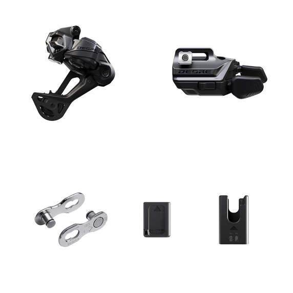 Kit Upgrade SHIMANO DEORE Di2 Wireless M6250-SGS Chape Longue Montage Levier