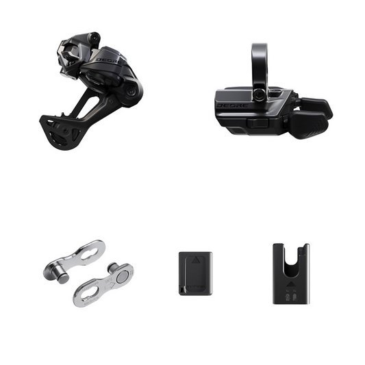 Kit Upgrade SHIMANO DEORE Di2 Wireless M6250-SGS Chape Longue Montage Collier