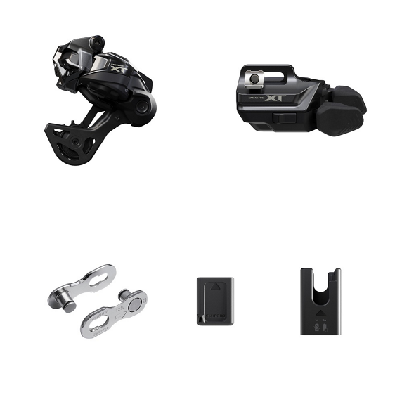 Kit Upgrade SHIMANO XT Di2 M8250 Wireless GS Chape Moyenne montage Levier