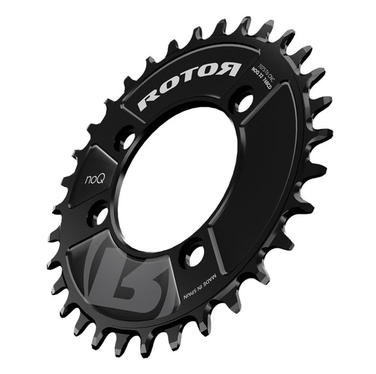 Plateau Mono 9/10/11/12V ROTOR noQ-RING X1 4 Trous 76 mm