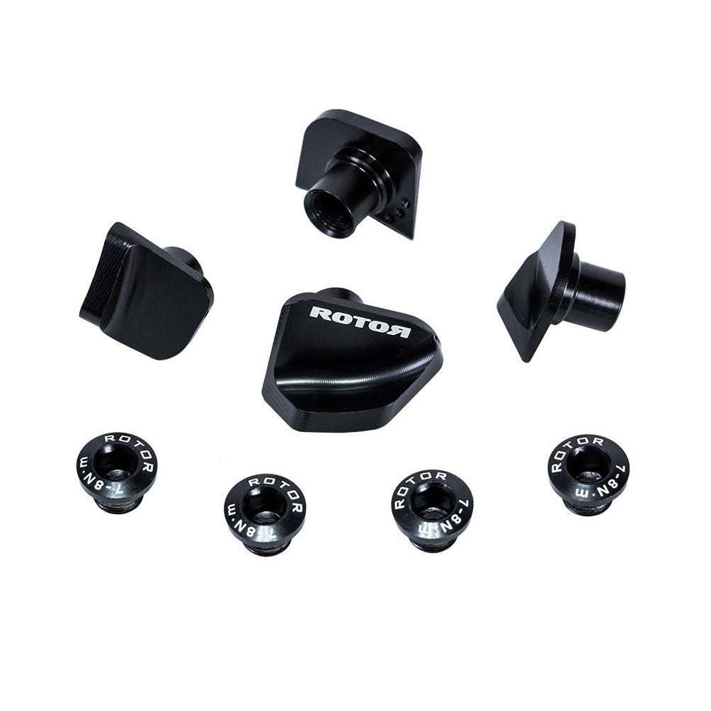 Kit de Caches ROTOR pour Pédalier Shimano Dura-Ace 9000