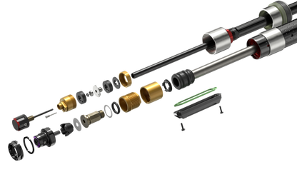 Fourche ROCKSHOX LYRIK ULTIMATE CHARGER 3.2 RC2 27.5" LINEAR XL Conique Axe 15x110mm Boost Rouge