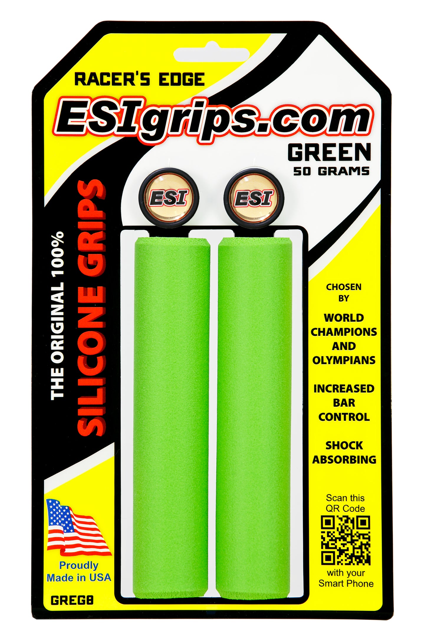 Grips ESI RACER'S EDGE 130 mm Vert