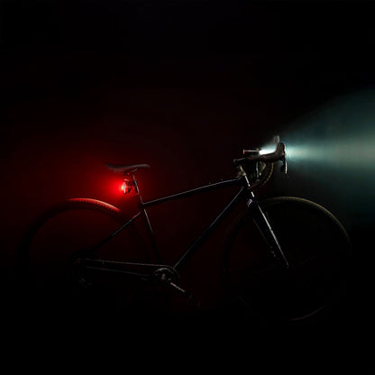 LEZYNE Radar React System monté sur un vélo gravel