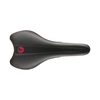 Selle SDG RADAR MTN Rails Titane-Alu Noir/Rouge