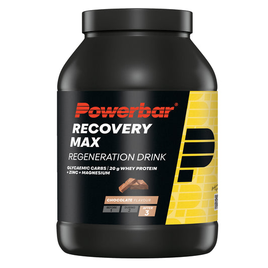 Boisson de Récupération POWERBAR RECOVERY MAX (1144gr) Chocolat