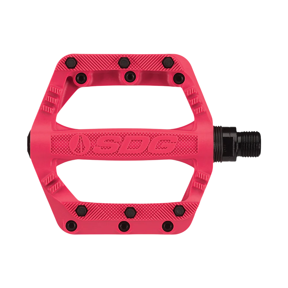 Pédales Plates SDG SLATER Junior Rouge