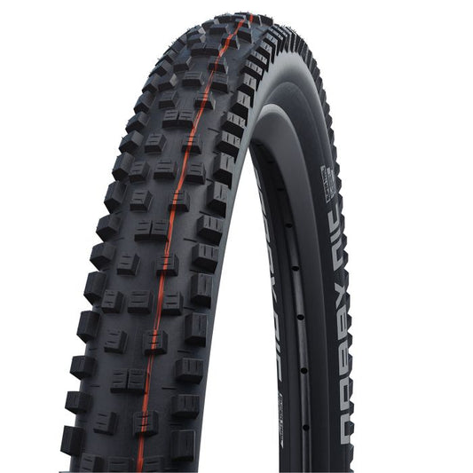 Pneu SCHWALBE NOBBY NIC 27.5x2.40 ADDIX SOFT SUPERGROUND Tubeless Ready Souple Noir