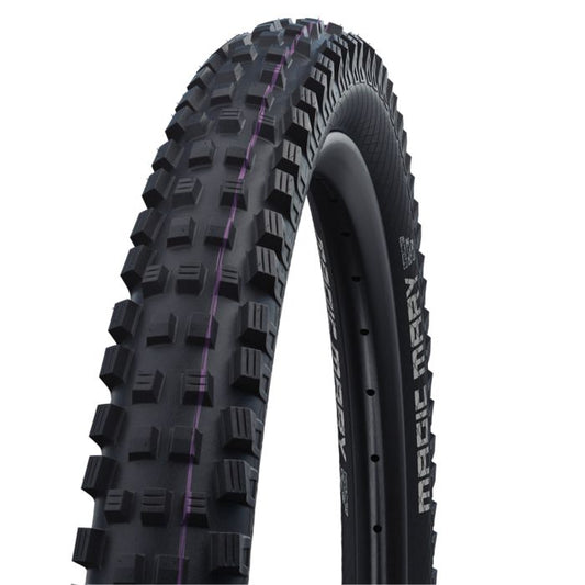 Pneu SCHWALBE MAGIC MARY 27.5x2.40 ADDIX SOFT SUPERDOWNHILL Tubeless Ready Souple Noir