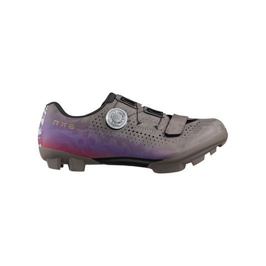 Chaussures VTT XC/Gravel SHIMMANO RX600 Femme Gris/Violet