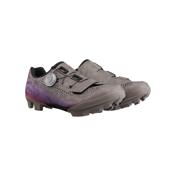 Chaussures VTT XC/Gravel SHIMMANO RX600 Femme Gris/Violet