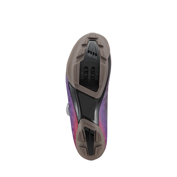 Chaussures VTT XC/Gravel SHIMMANO RX600 Femme Gris/Violet