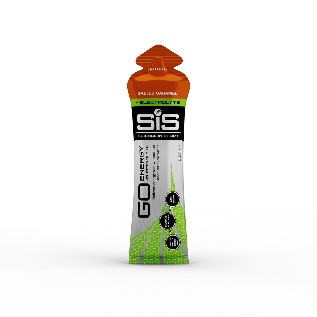 Gel Énergétique SIS GO ENERGY Electrolyte (60ml) Caramel beurre salé