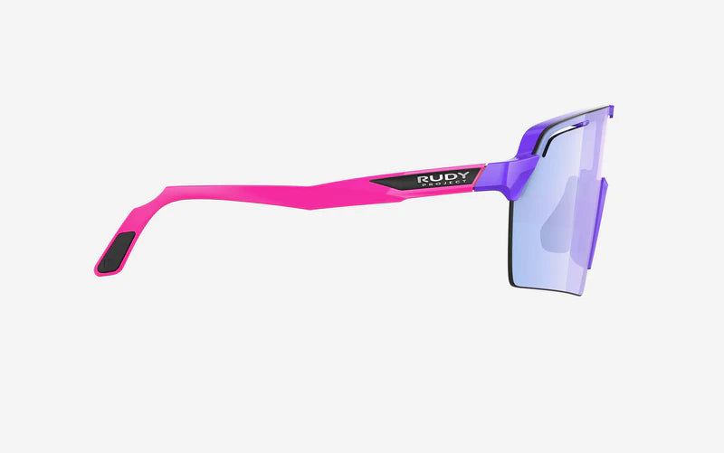 Lunettes RUDY PROJECT SPINSHIELD PRO Rose/Violet Verres RP Optics Multilaser Ice