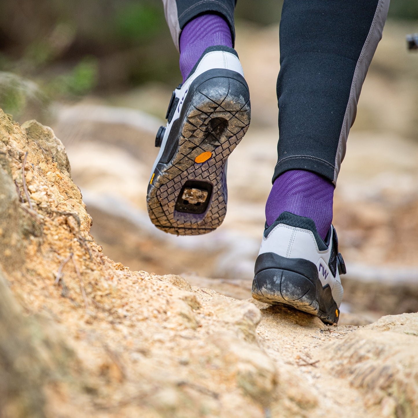 Chaussures VTT NORTHWAVE OVERLAND PLUS Gris/Violet