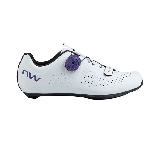 Chaussures Route NORTHWAVE STORM CARBON Femme Blanc/Violet