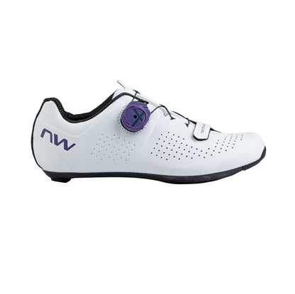 Chaussures Route NORTHWAVE STORM CARBON Femme Blanc/Violet