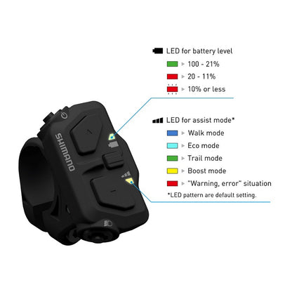 Télécommande SHIMANO SW-EN600 Gauche (collier 22.2mm)