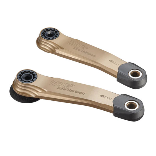 Manivelles VAE E.THIRTEEN E-SPEC HELIX RACE ALLOY pour Bosch SX-Brose S Mag-TQ HPR50 Bronze