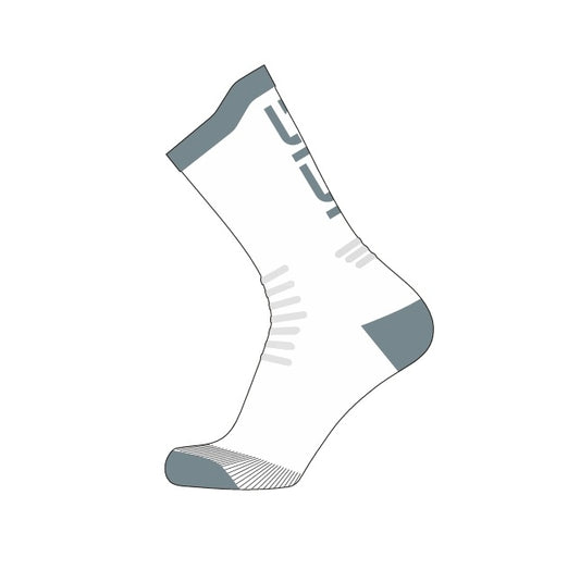 Chaussettes SIDI NITIIDUS Blanc/Gris