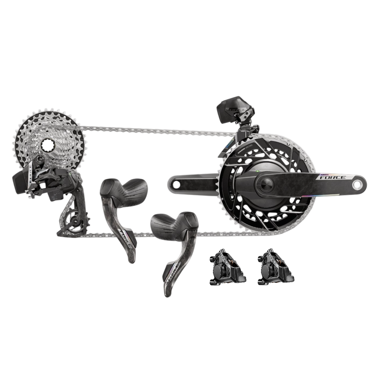 Groupe SRAM FORCE AXS E1 2x12V