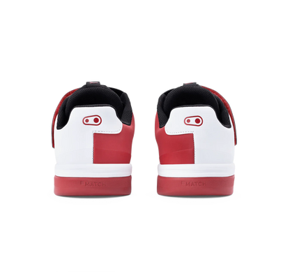 Chaussures VTT CRANKBROTHERS STAMP SPEED LACE FLAT Noir/Rouge/Blanc