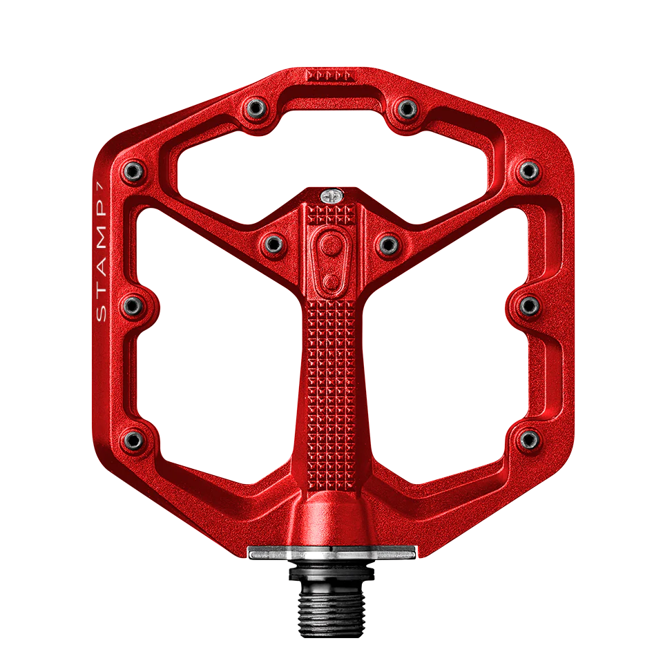 Pédales Plates CRANKBROTHERS STAMP 7 Small Rouge