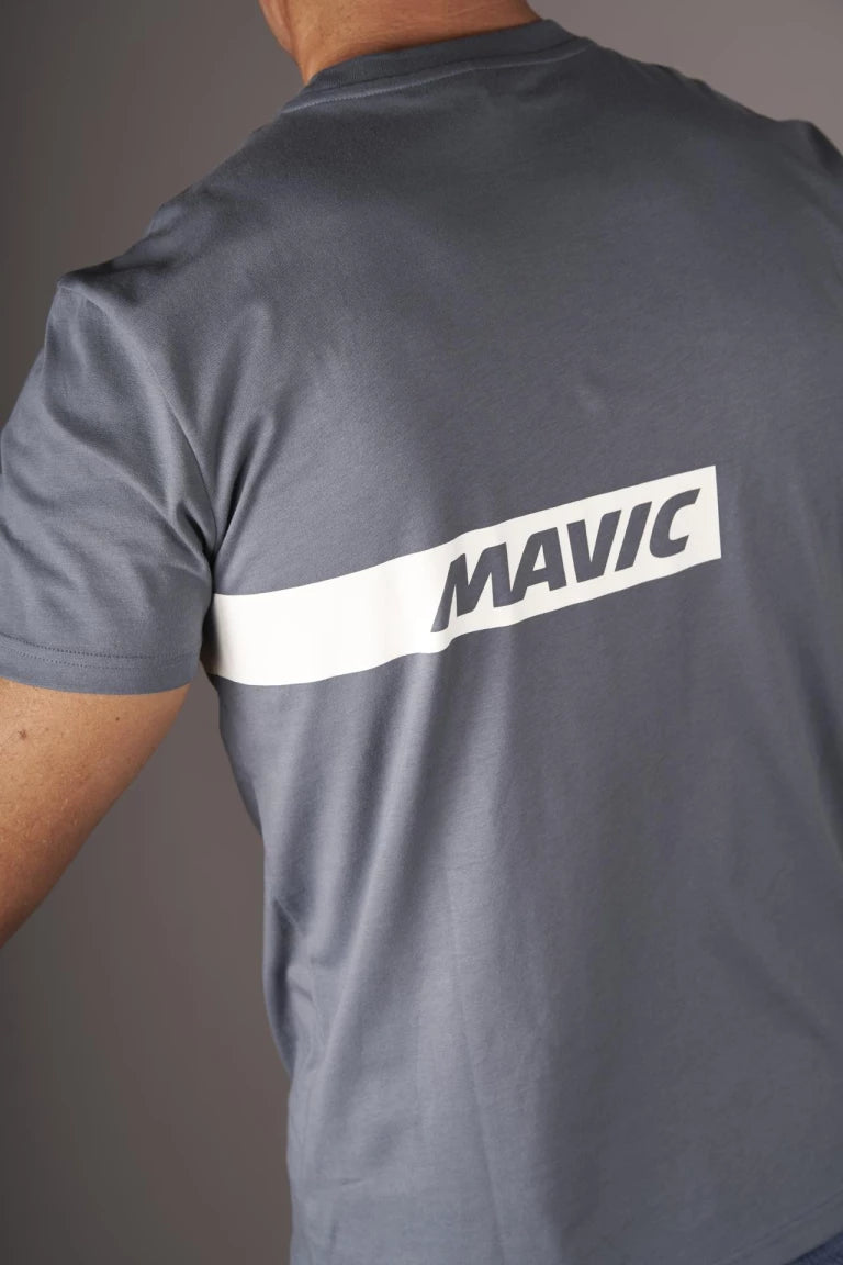T-Shirt MAVIC CORPORATE STRIPE Bleu