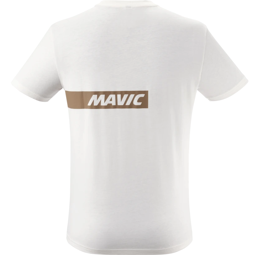 T-Shirt MAVIC CORPORATE STRIPE Blanc