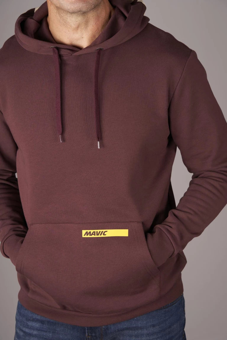 Sweat à Capuche MAVIC CORPORATE Aubergine