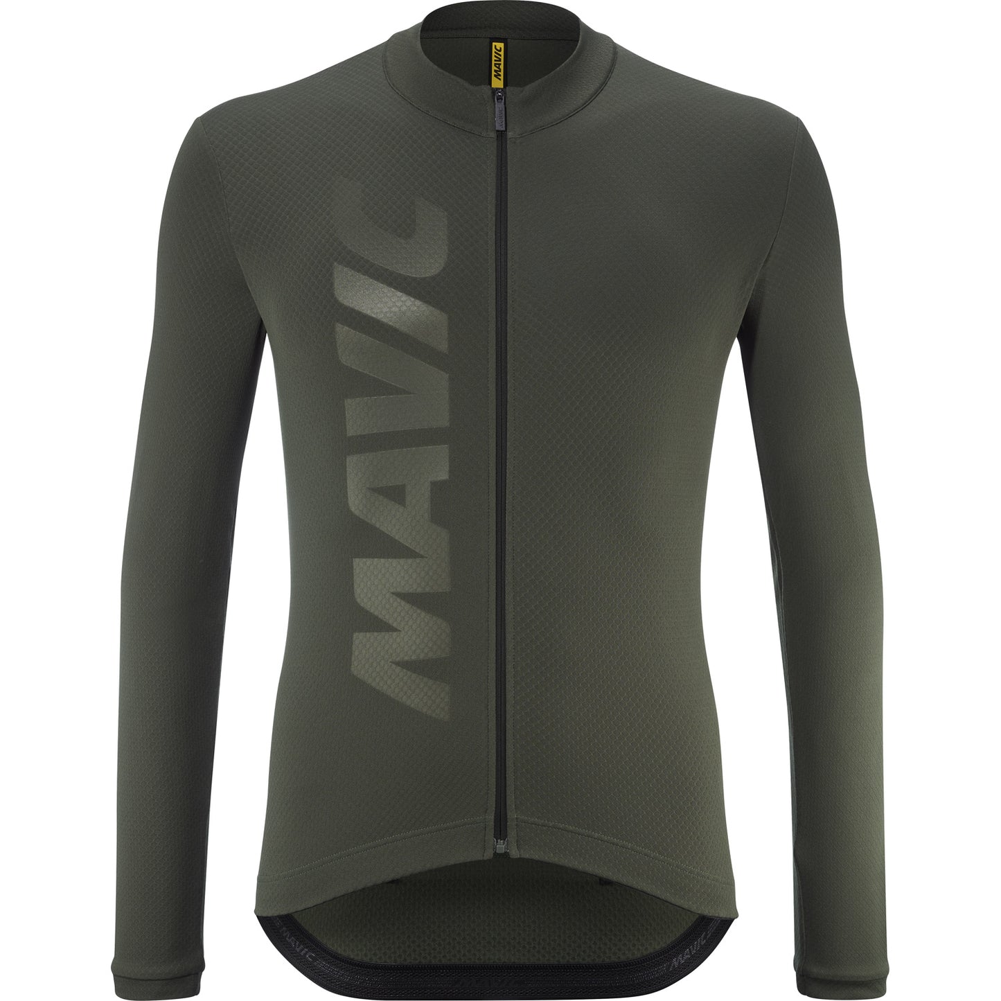Maillot MAVIC AKSIUM THERMO Manches Longues Vert