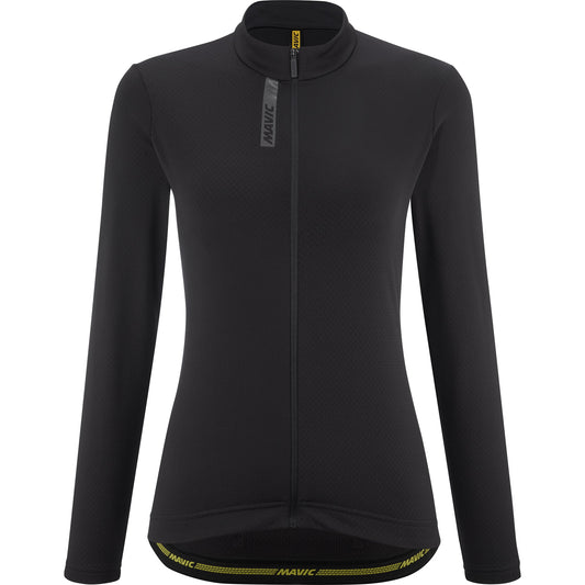Maillot MAVIC AKSIUM THERMO Femme Manches Longues Noir