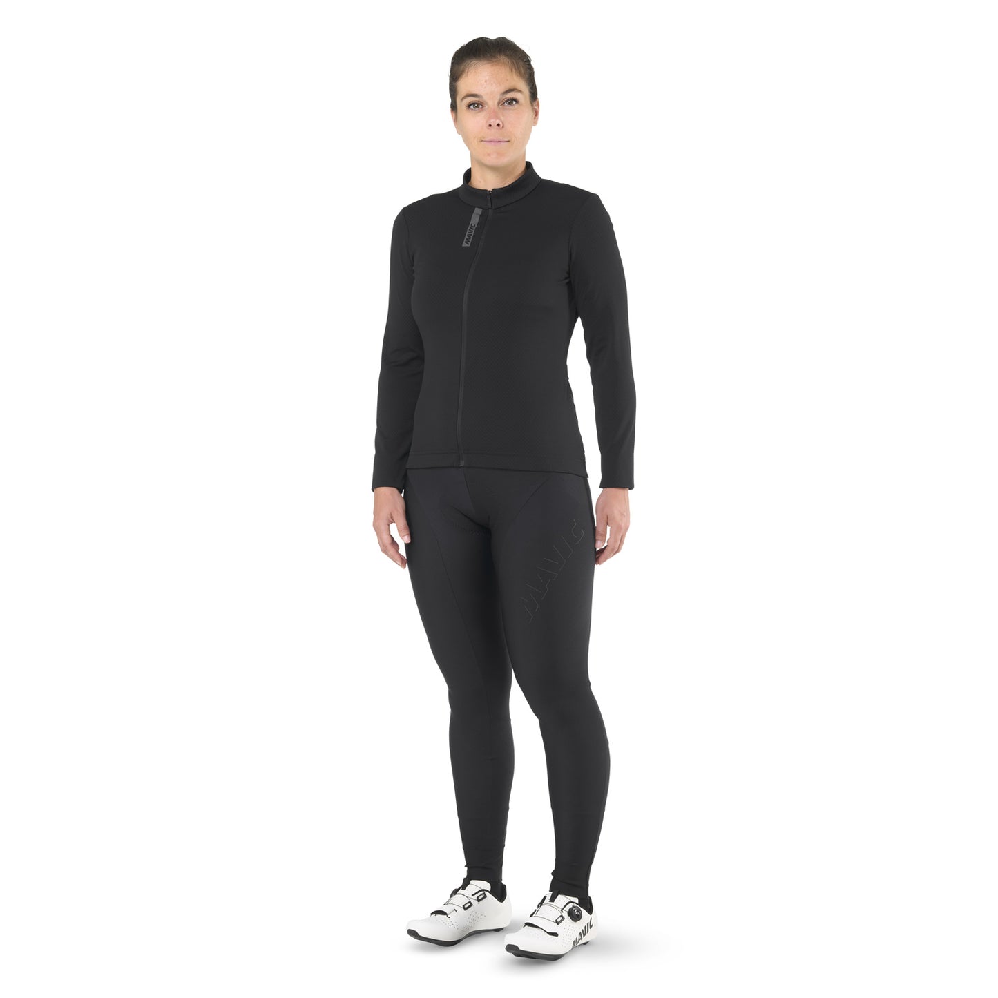 Maillot MAVIC AKSIUM THERMO Femme Manches Longues Noir