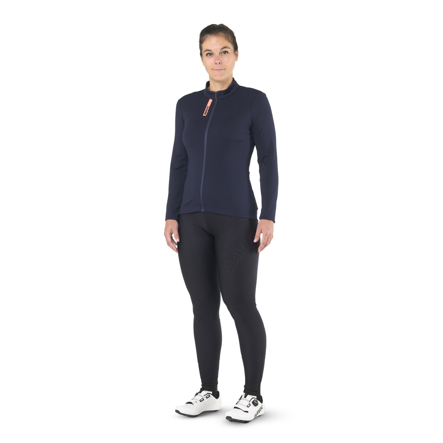 Maillot MAVIC AKSIUM THERMO Femme Manches Longues Bleu
