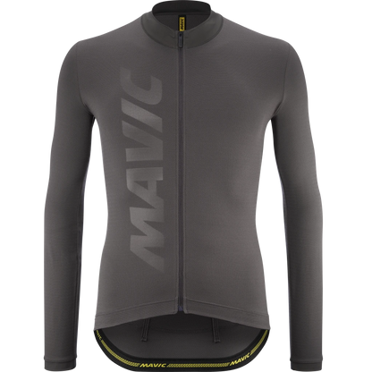 Maillot MAVIC AKSIUM Manches Longues Gris