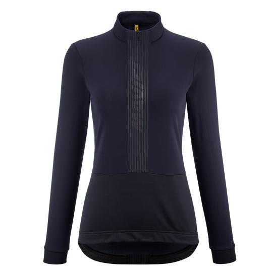 Maillot MAVIC KSYRIUM THERMO Femme Manches Longues Bleu