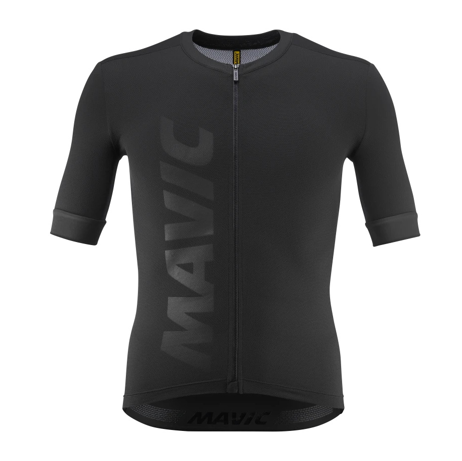 Maillot MAVIC AKSIUM Manches Courtes Noir