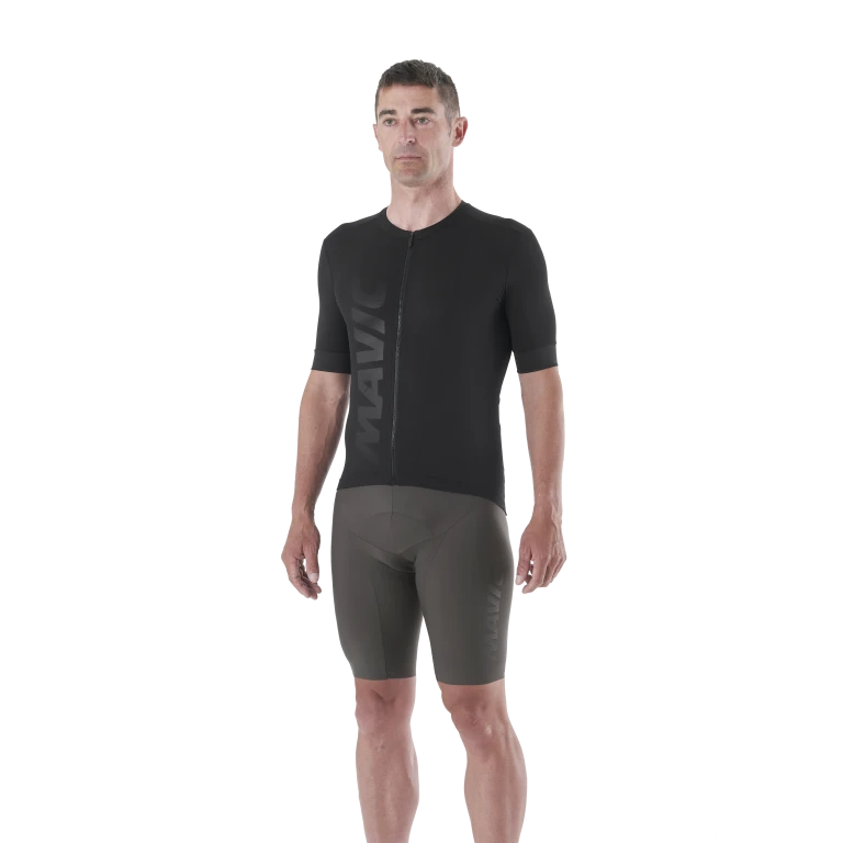 Maillot MAVIC AKSIUM Manches Courtes Noir