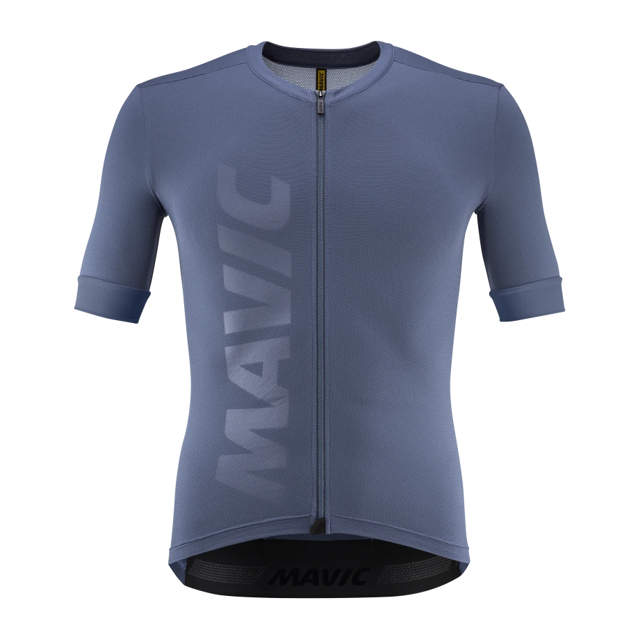 Maillot MAVIC AKSIUM Manches Courtes Bleu