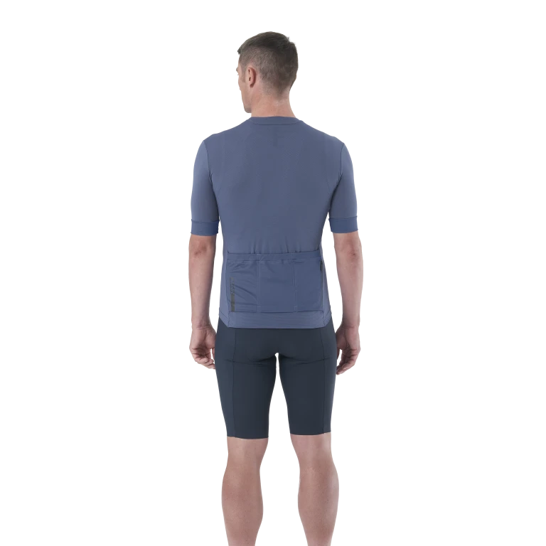 Maillot MAVIC AKSIUM Manches Courtes Bleu