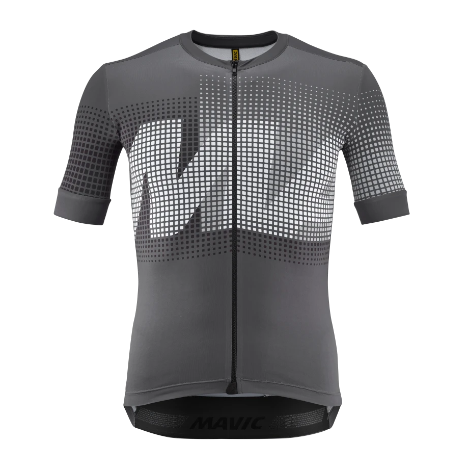 Maillot MAVIC AKSIUM GRAPHIC Manches Courtes Gris