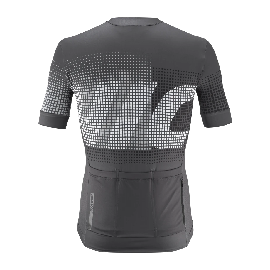 Maillot MAVIC AKSIUM GRAPHIC Manches Courtes Gris